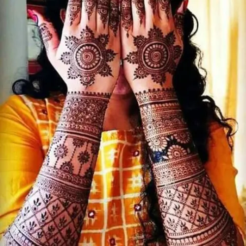 Mughal Mehndi Design