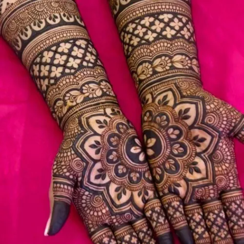 Rajasthani Mehandi Design